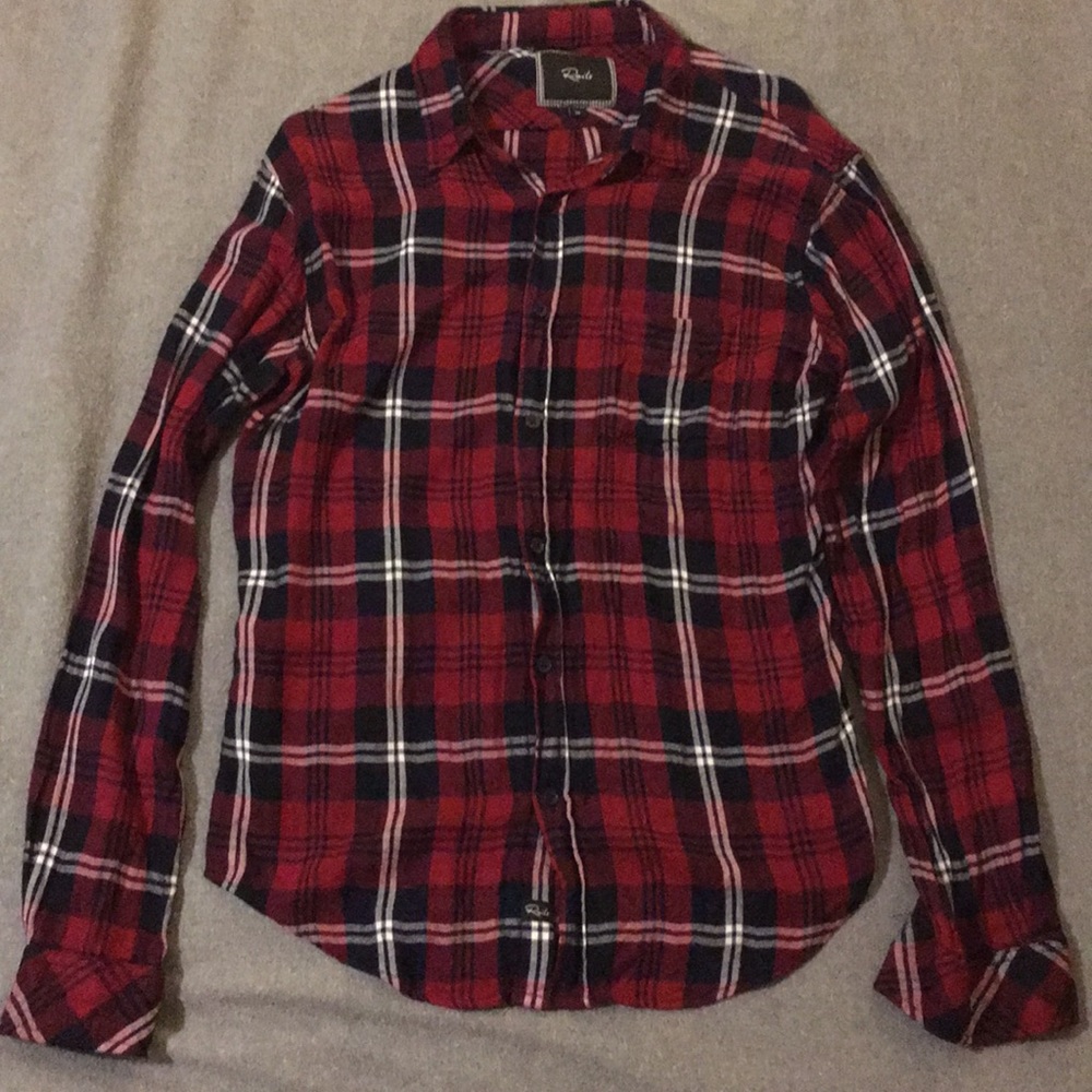 Rails button down